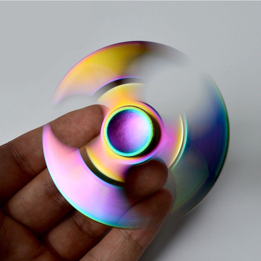Rainbow Axe Fidget Spinner Toys Anti Anxiety rainbow axe fidget spinner toys anti anxiety